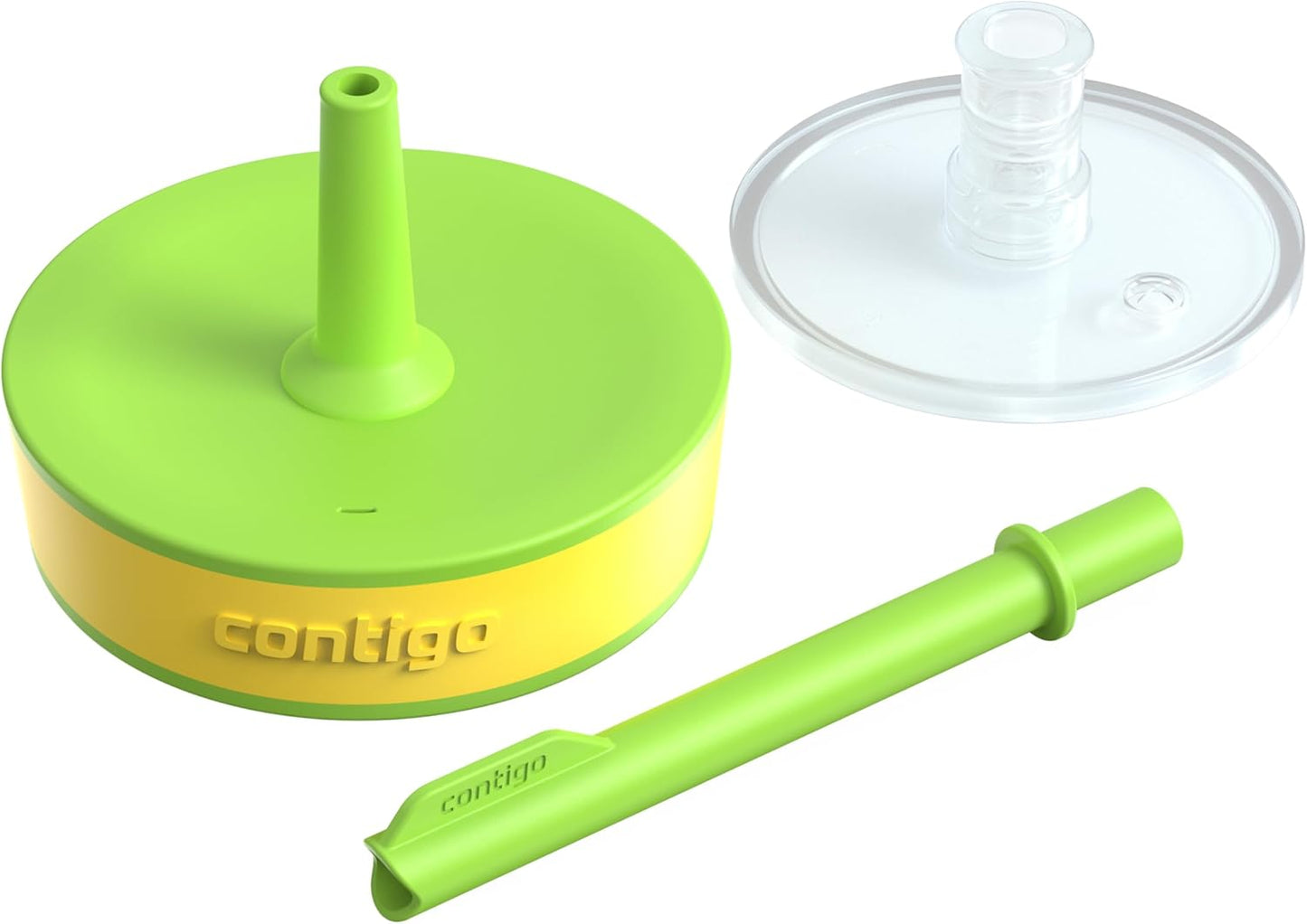 Contigo Leighton Tumbler with Straw, 14 oz, Cool Lime PAW Patrol (Color changing straw); Glacier PAW Patrol (Color changing body) (Pack of 8)