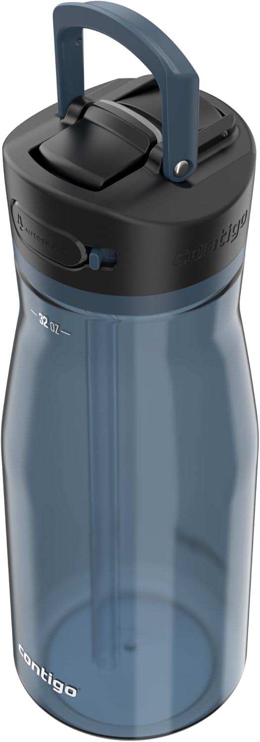 Contigo Ashland Water Bottle, 32 oz, Blueberry
