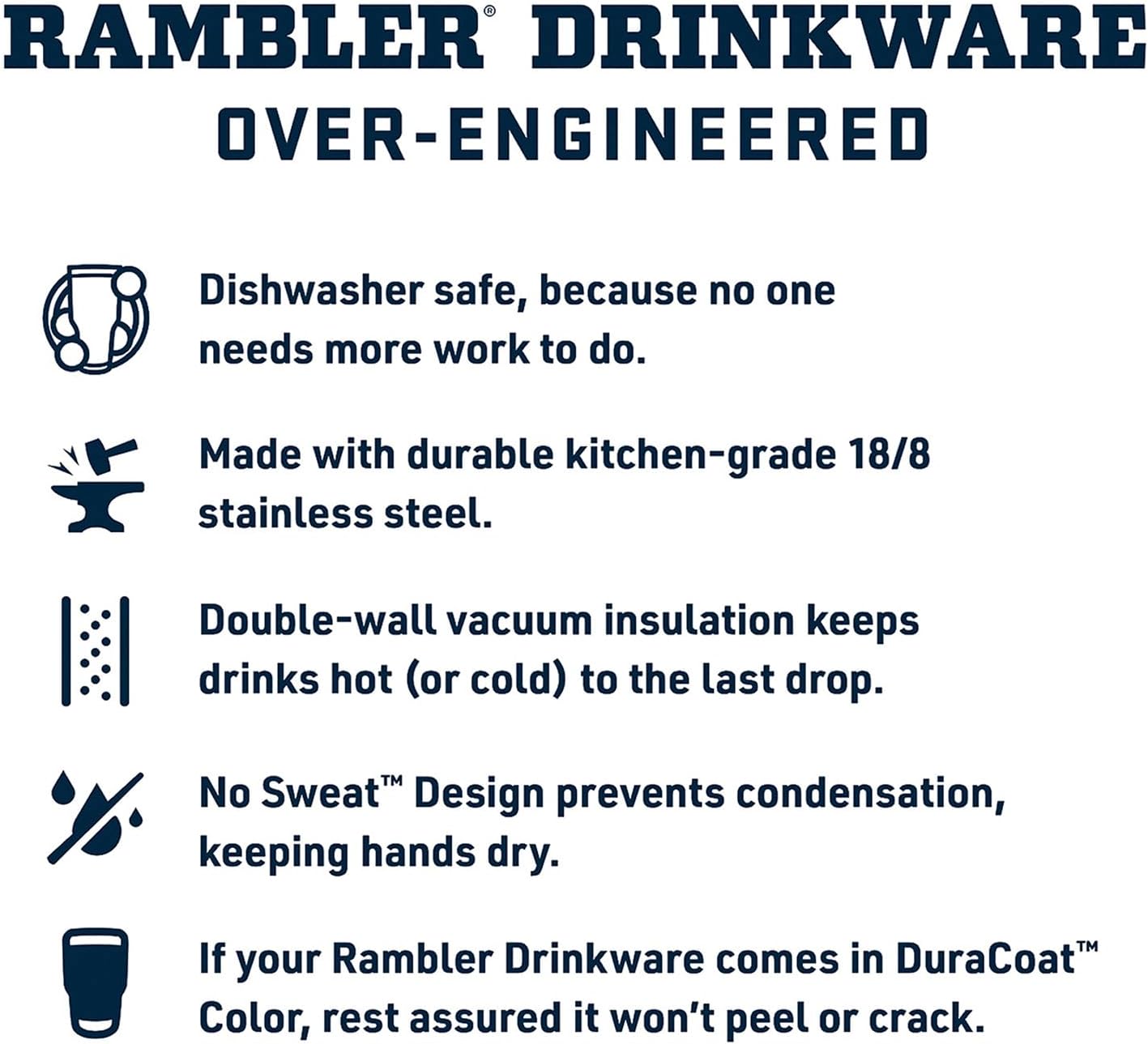 YETI Rambler 35 oz Tumbler with Handle and Straw Lid, Travel Mug Water Tumbler, Vacuum Insulated Cup with Handle, Stainless Steel, Beekeeper