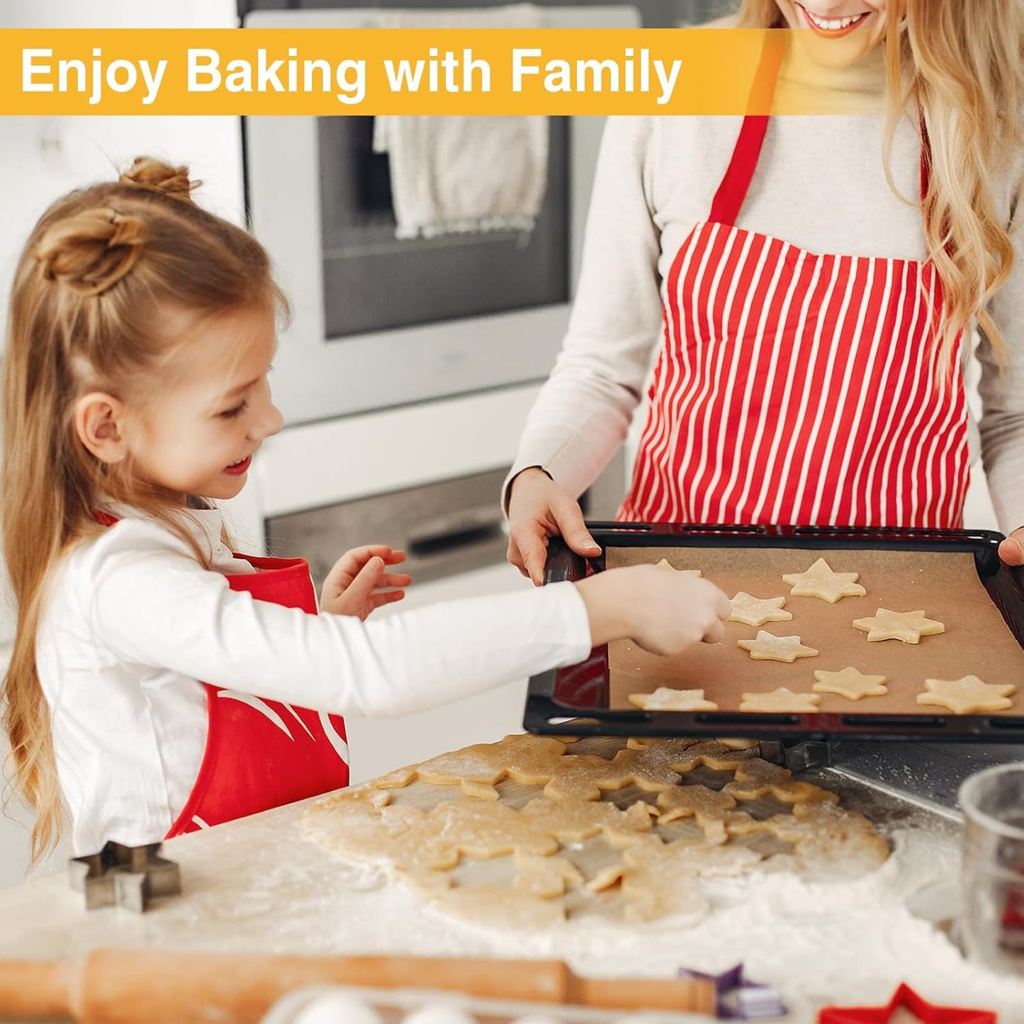 300 PCS Parchment Paper Sheets - OAMCEG 12x16 Inch No Chemical Non-Stick Unbleached Pre-Cut Parchment Paper with a Silicone Brush, for Baking Grilling Air Fryer Steaming Bread Cup Cake Cookie