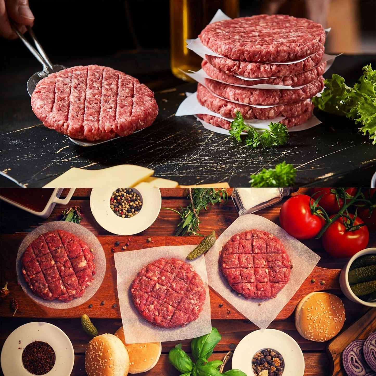 uxcell 200Pcs Air Fryer Parchment Paper, 4 Inch Square Air Fryer Liner, Non-Stick Steamer Liners for Oven, Microwave, Steaming Basket, Brown