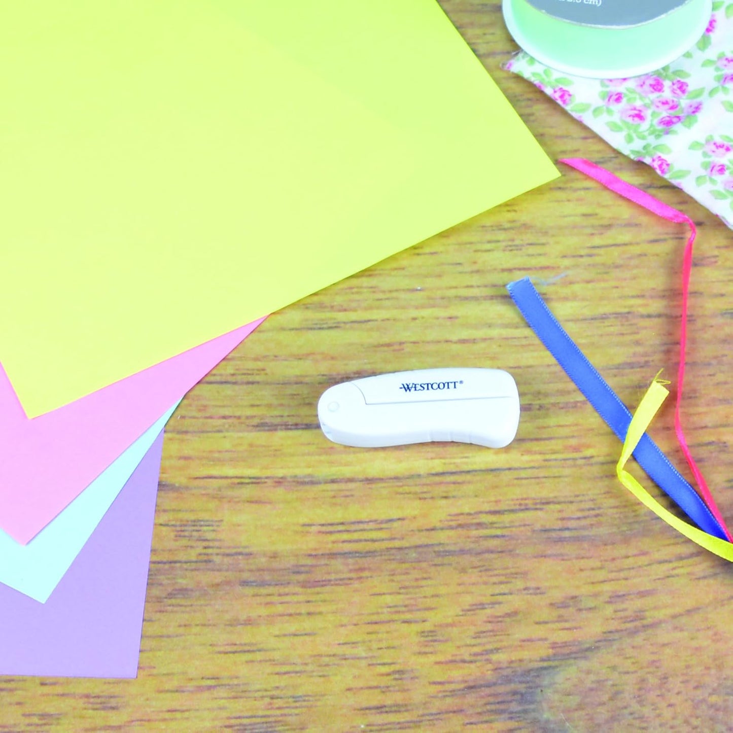 Westcott Travel Safe Titanium-Bonded Mini Folding Scissors for Fabric and Paper, TSA Compliant and Portable for Crafting, Sewing Supplies, & More