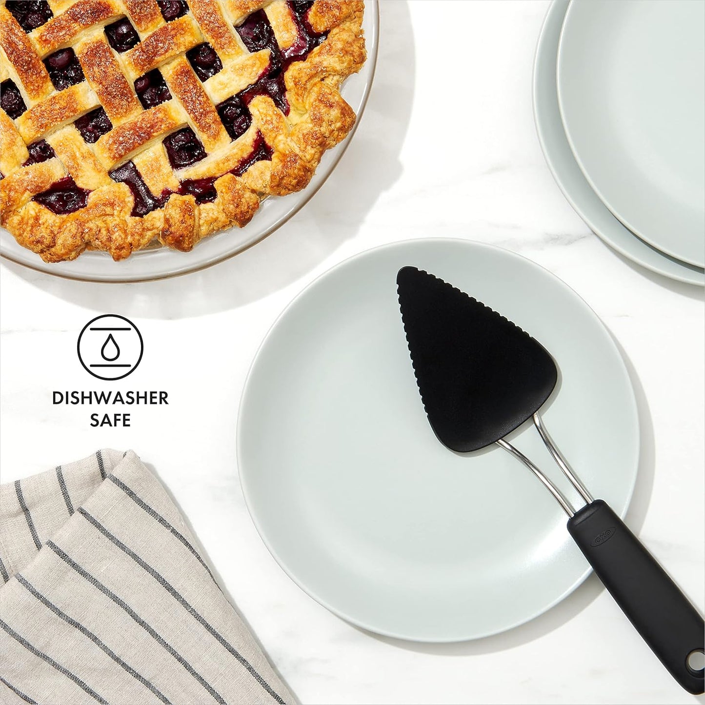 OXO Good Grips Black Nylon Flexible Pie Server (Pack of 1)