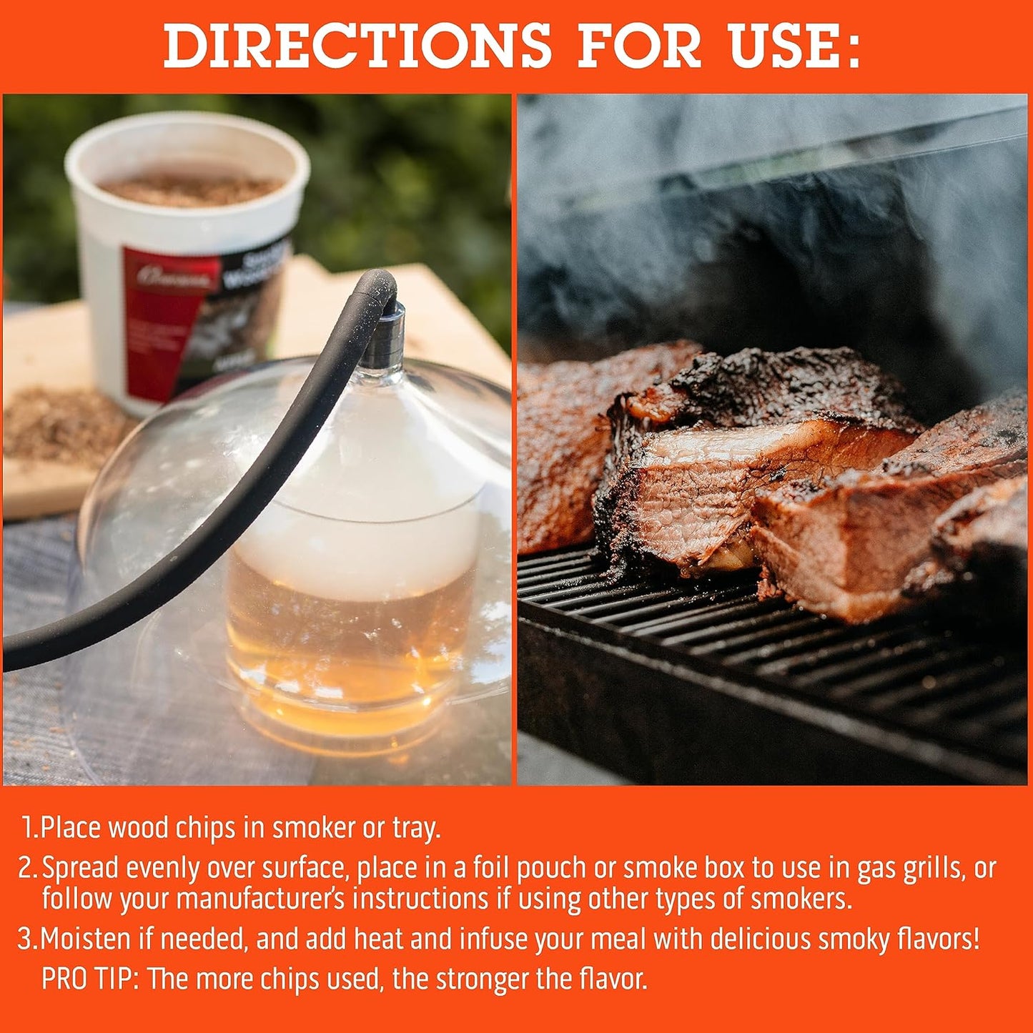 Camerons All Natural Extra Fine Apple BBQ Wood Chips - 260 Cu. in. Bag, Approx 2 Pounds - Kiln Dried Sawdust Shavings for Cocktail Smoking Guns, Smokers, Smoke Boxes - Barbecue Grilling Gifts for Men