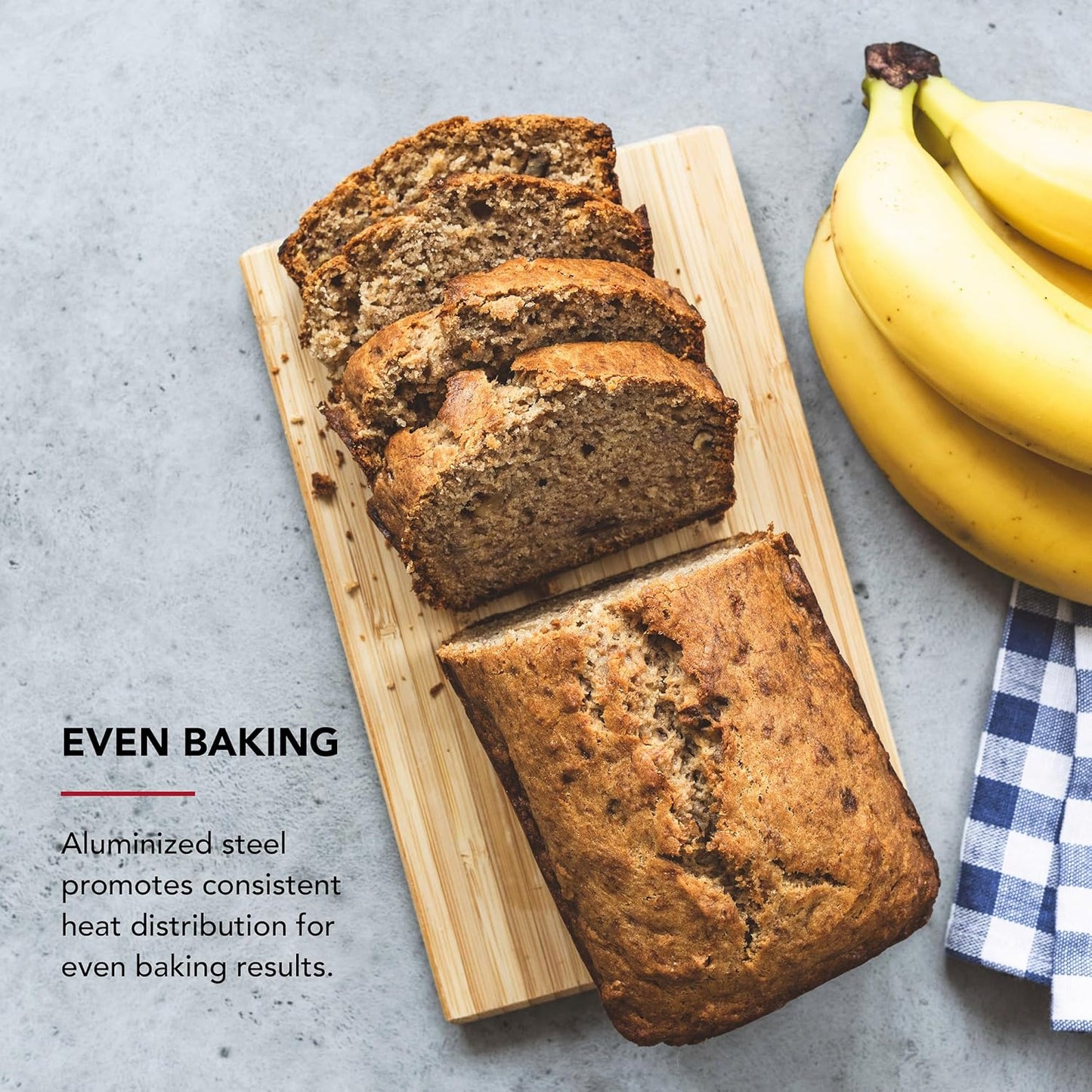 KitchenAid Non-stick Loaf Pan, 9x5-Inch, Evergreen