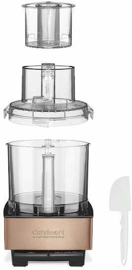 Cuisinart Food Processor 14-Cup Vegetable Chopper for Mincing, Dicing, Shredding, Puree & Kneading Dough, Copper, DFP-14CPY