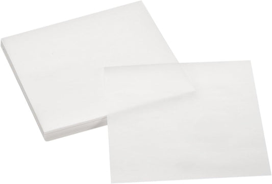 uxcell 200Pcs Air Fryer Parchment Paper, 4 Inch Square Air Fryer Liner, Non-Stick Steamer Liners for Oven, Microwave, Steaming Basket, White