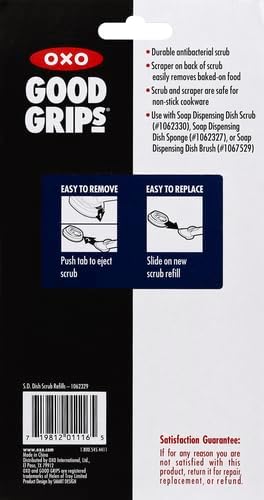 OXO Good Grips Soap Dispensing Dish Scrub Refills - 2-Pack