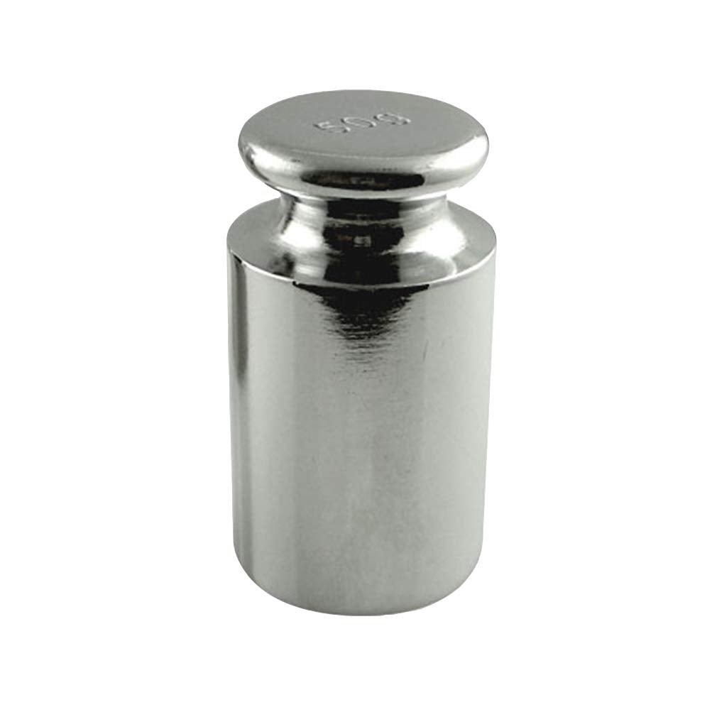 American Weigh Scales Calibration Weight for AWS Digital Scale, Carbon Steel, Chrome Finish, 50G (50WGT)