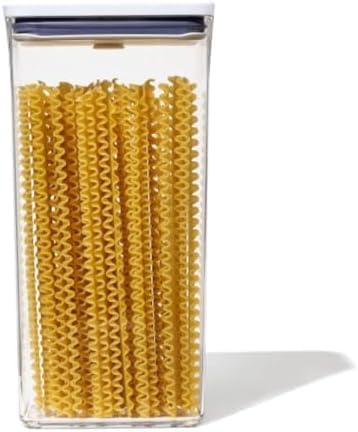 OXO Good Grips POP Container - Rectangle Tall 3.7 Qt, transparent (Pack of 8)