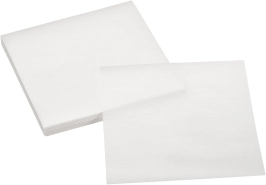 uxcell 200Pcs Air Fryer Parchment Paper, 4-3/4 Inch Square Air Fryer Liner, Non-Stick Steamer Liners for Oven, Microwave, Steaming Basket, White