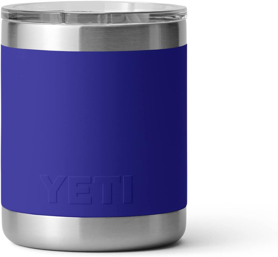 YETI Rambler 10 oz Lowball, Vacuum Insulated, Stainless Steel with MagSlider Lid