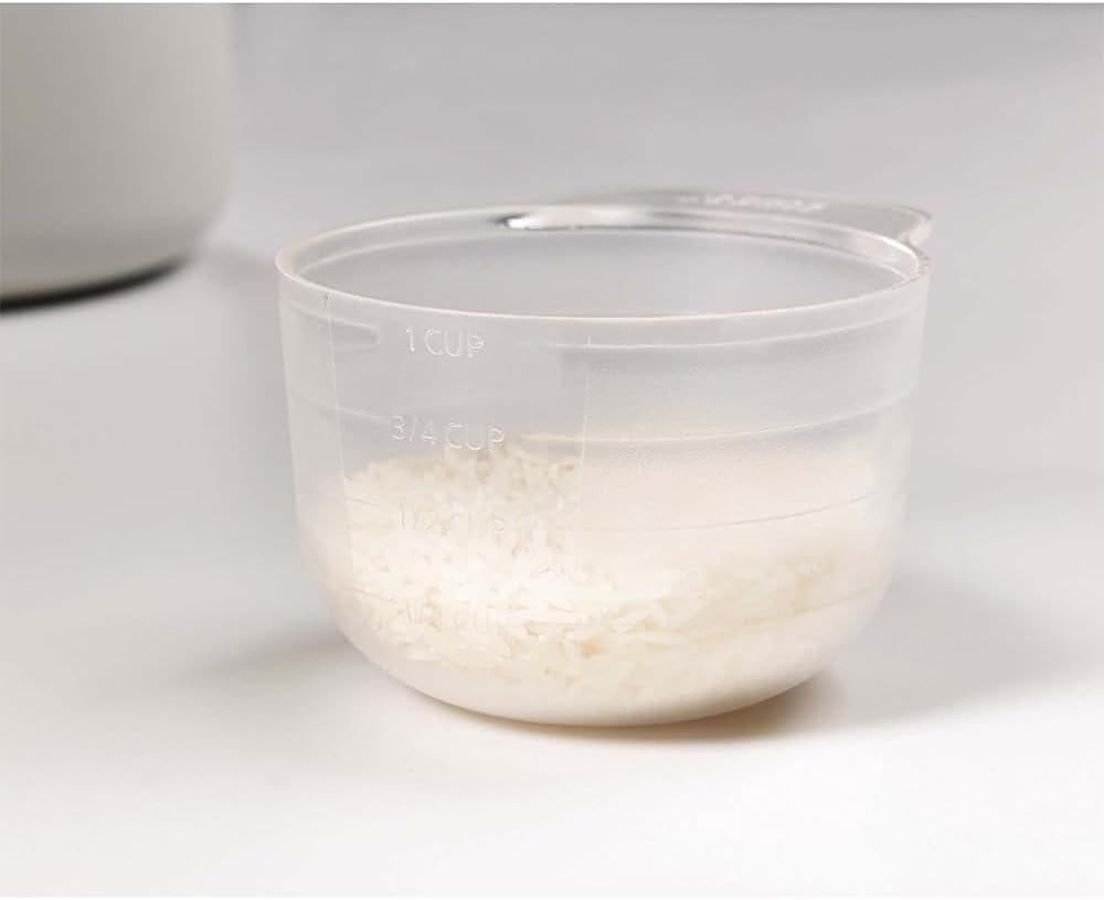 Joseph Joseph M-Cuisine Microwave Rice Cooker Steamer 2 Liter/8.5 Cup - Stone/Orange