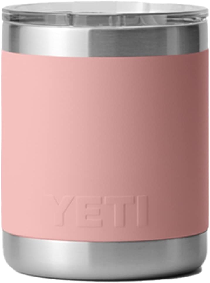 YETI Rambler 10 oz Lowball, Vacuum Insulated, Stainless Steel with MagSlider Lid