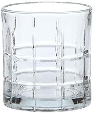 Anchor Hocking Manchester Rocks Old Fashioned Whiskey Glasses, 10.5 oz (Set of 4) -