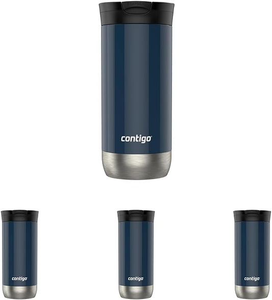 Contigo Byron 2.0 Travel Mug 16 oz Blueberry (Pack of 4)