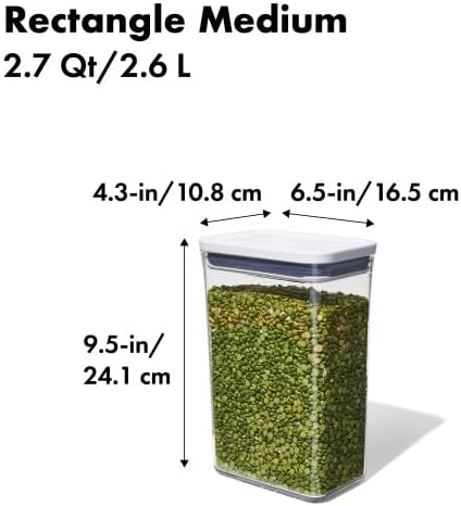 OXO Good Grips POP Container - Rectangle Medium 2.7 Qt