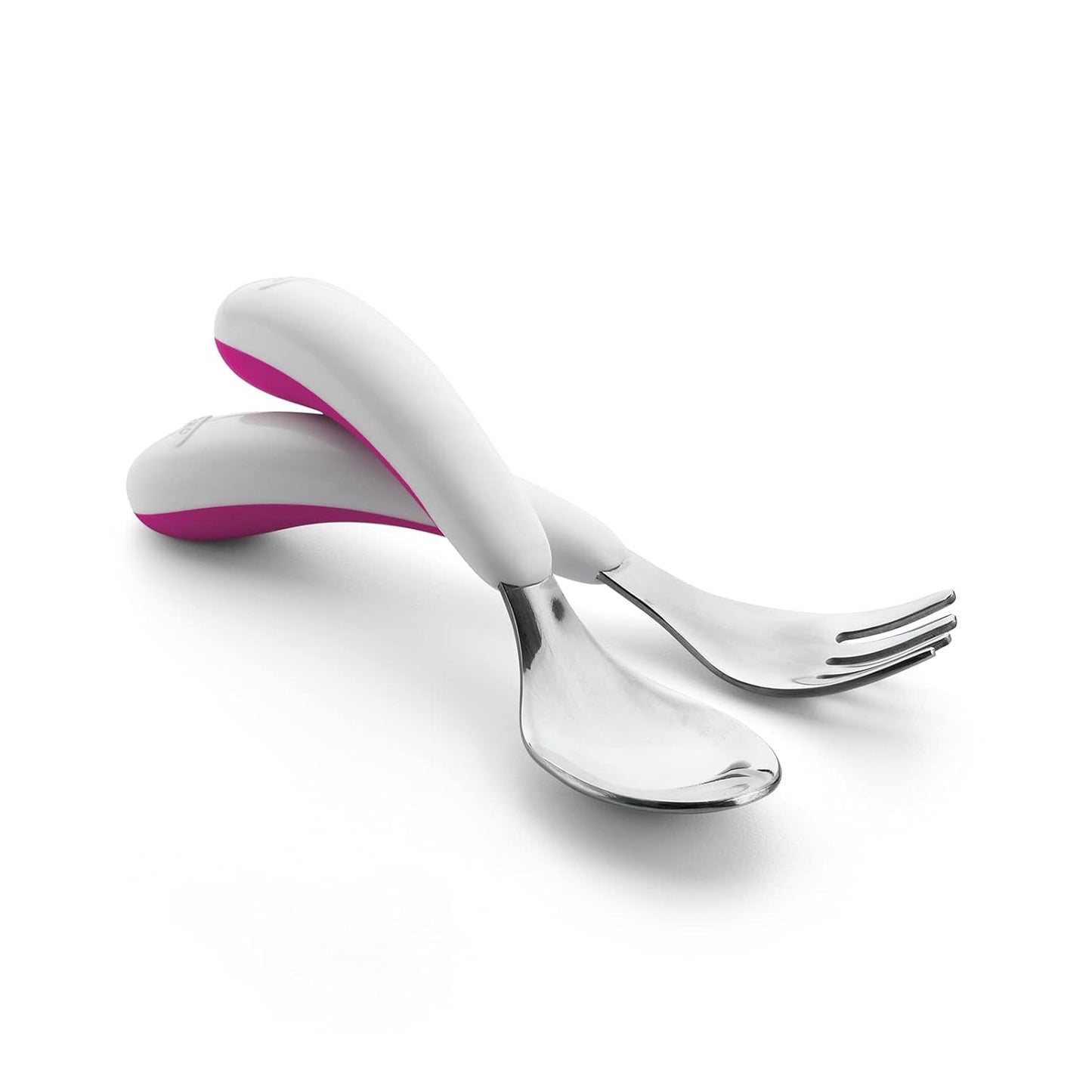 OXO Tot Training Fork & Spoon Set- Pink