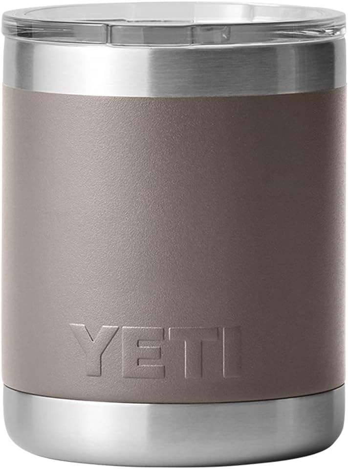 YETI Rambler 10 oz Lowball, Vacuum Insulated, Stainless Steel with MagSlider Lid