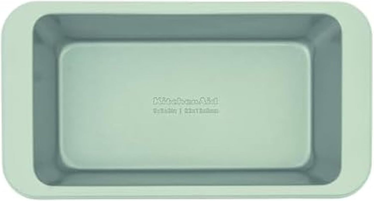 KitchenAid 9x5in Nonstick Aluminized Steel Loaf Pan, Pistachio