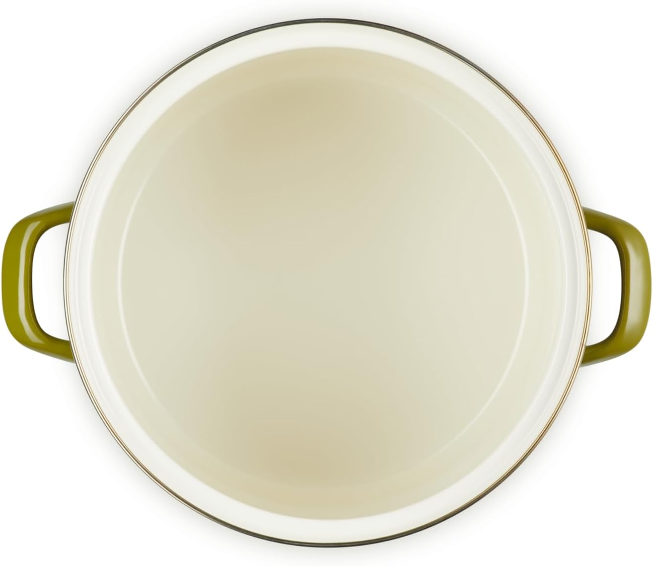 Le Creuset Enamel on Steel Stockpot, 10 qt., Olive