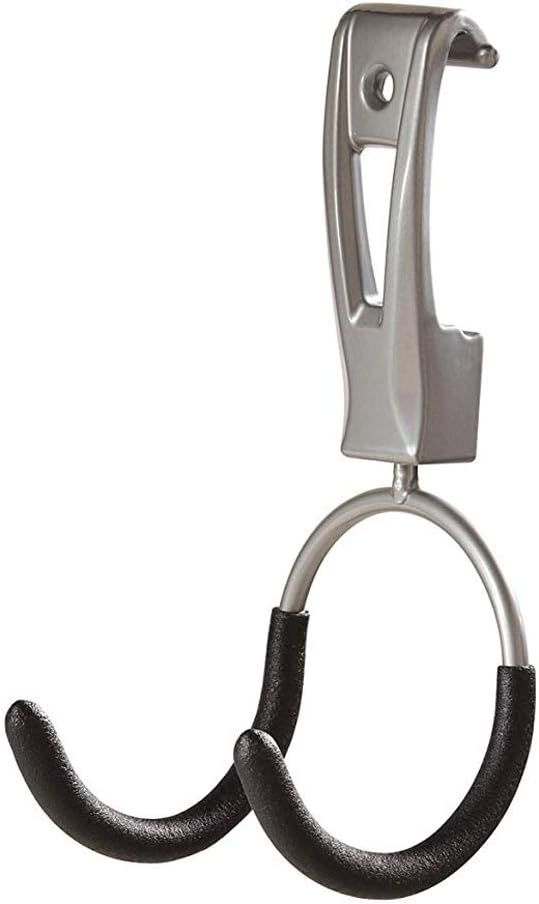 Rubbermaid Fasttrack Compact Hook for Garage Organization, Soft Grip, Ideal for Cords/Ropes/Small Hoses/Camping Chairs (Pack of 6)