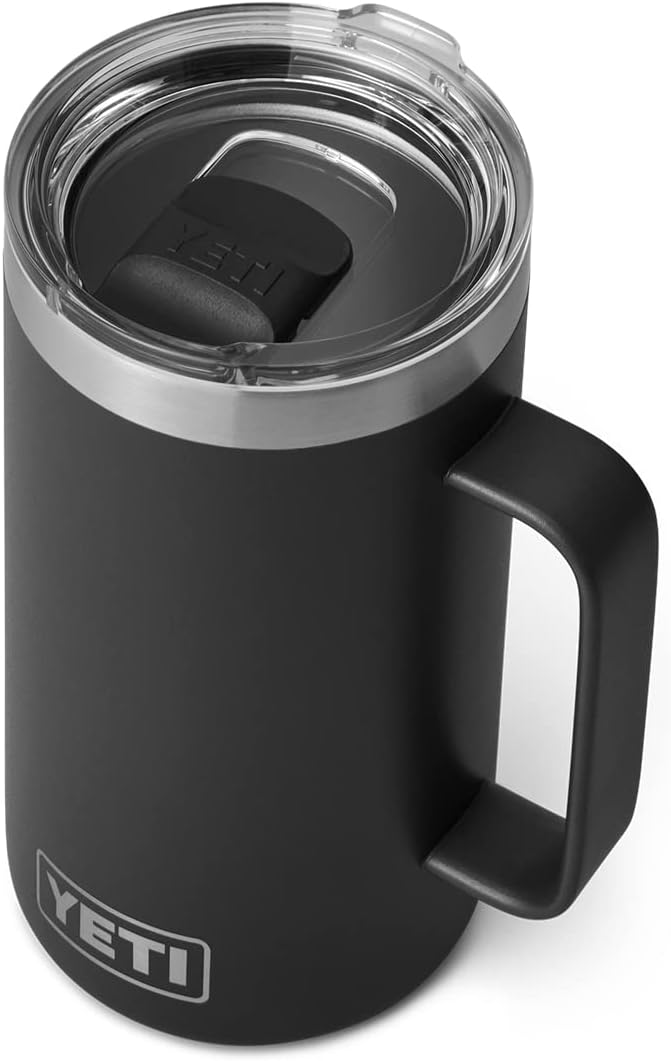 YETI Rambler 24 oz Mug, Vacuum Insulated, Stainless Steel with MagSlider Lid
