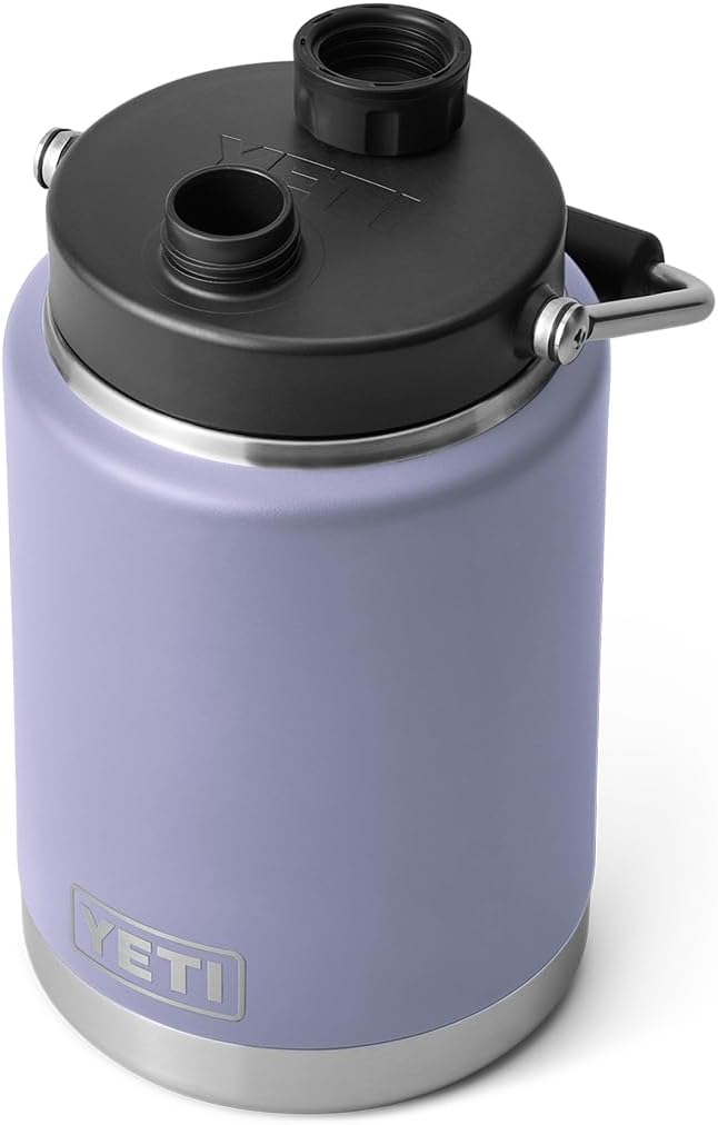 YETI Rambler Half Gallon Jug, Vacuum Insulated, Leakproof, Stainless Steel with MagCap