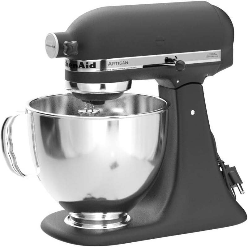 KitchenAid Artisan Series 5 Quart Tilt Head Stand Mixer with Pouring Shield KSM150PS, Cast Iron