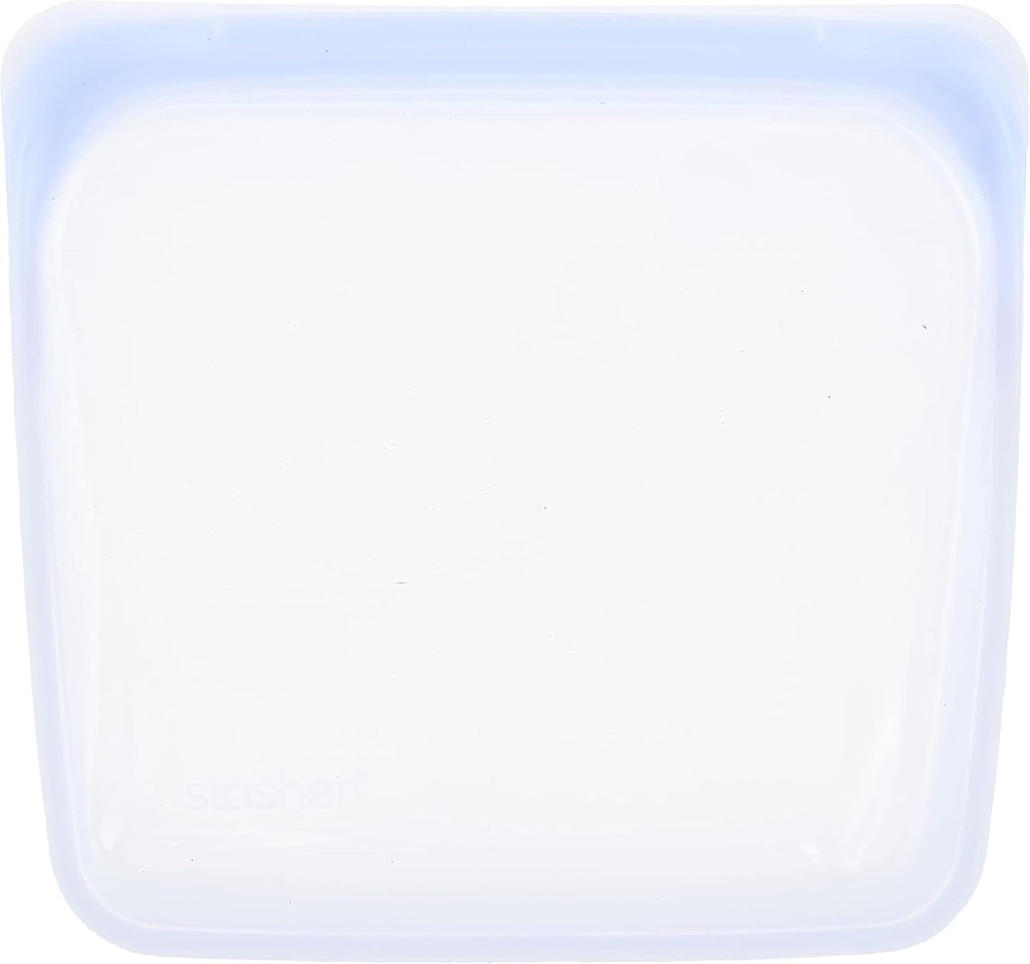 Stasher Platinum Silicone Food Grade Reusable Storage Bag, Amethyst (Sandwich) | Reduce Single-Use Plastic | Cook, Store, Sous Vide, or Freeze | Leakproof, Dishwasher-Safe, Eco-friendly | 28 Oz