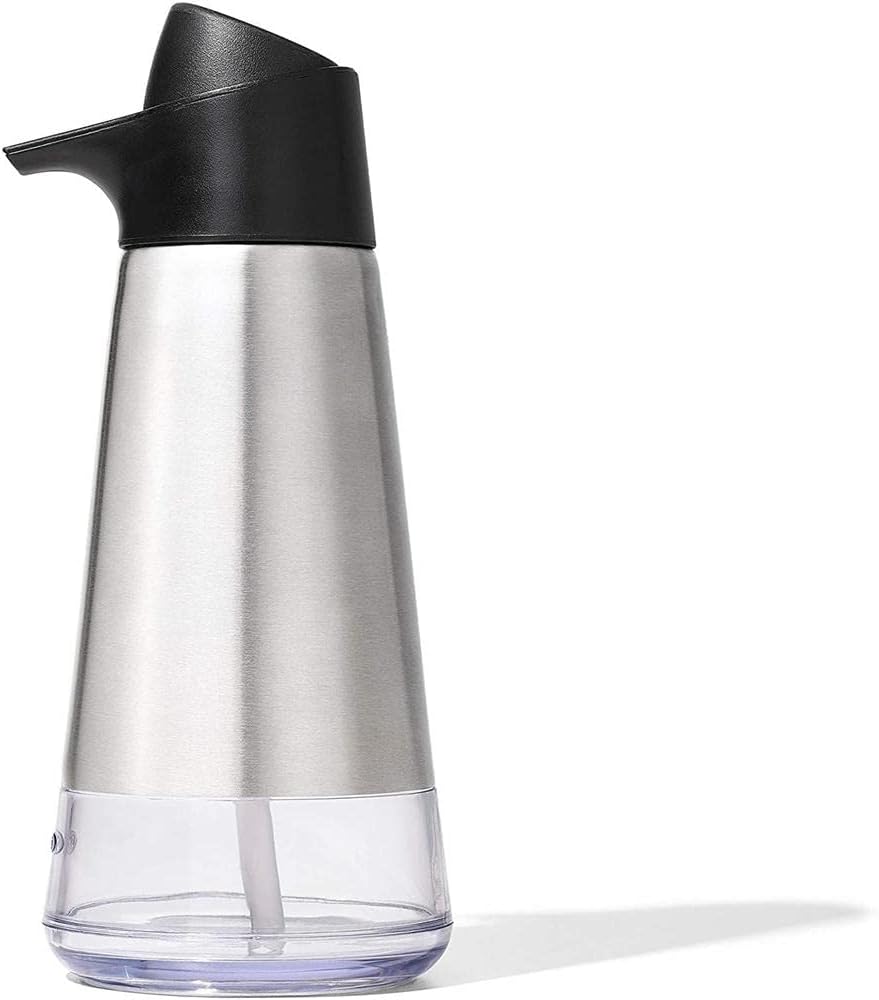 OXO Good Grips Stainless Steel Easy Press Soap Dispenser