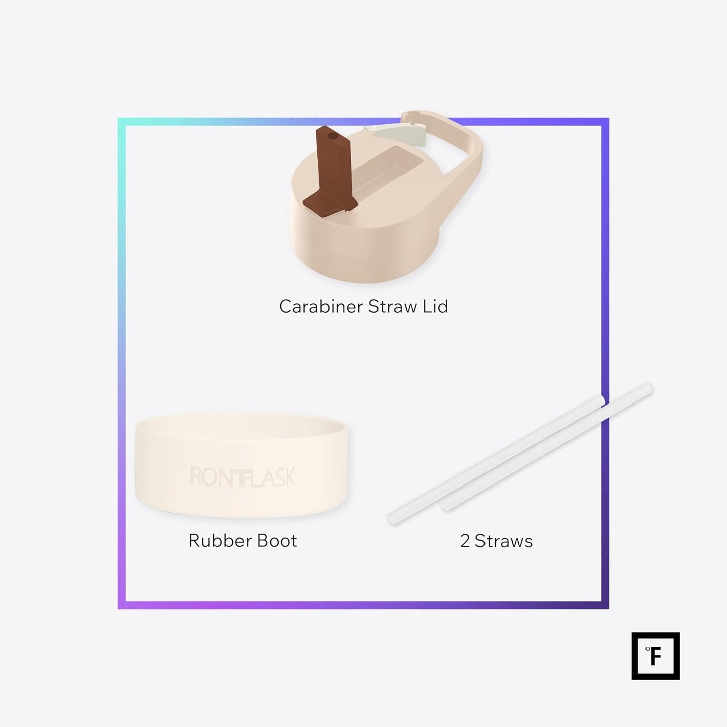 IRON °FLASK Camping & Hiking Hydration Flask with Straw, Wide Mouth Insulated Stainless Steel Sports Water Bottle - 22 oz Desert Oasis