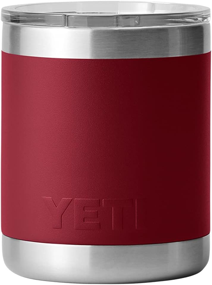 YETI Rambler 10 oz Lowball, Vacuum Insulated, Stainless Steel with MagSlider Lid