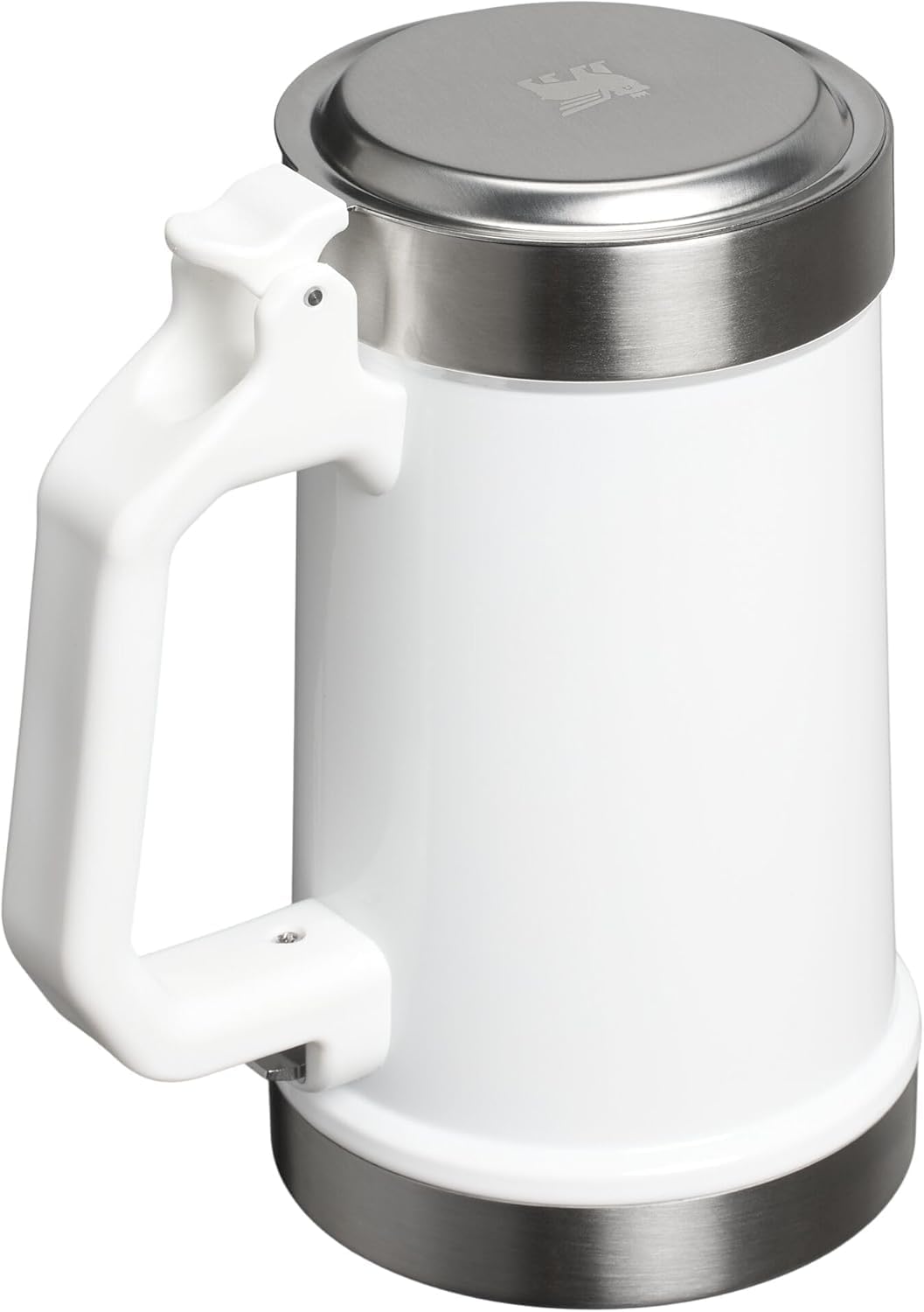 STANLEY Classic Bottle Opener Beer Stein 24 oz | Flip Up Lid and Heavy Duty Handle with Built In Bottle Opener | Insulated Stainless Steel Beer Mug | BPA-Free