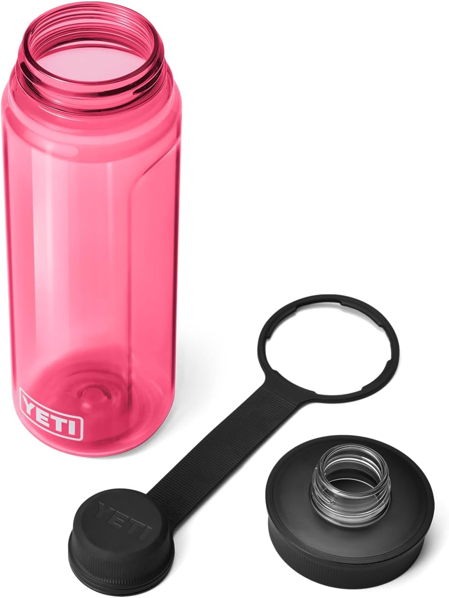 YETI Yonder Water Bottle with Yonder Tether Cap, Lightweight, Leakproof and BPA-Free