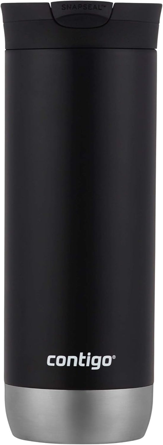 Contigo Huron 2.0 Stainless Steel Travel Mug with SNAPSEAL Lid 20oz. Licorice