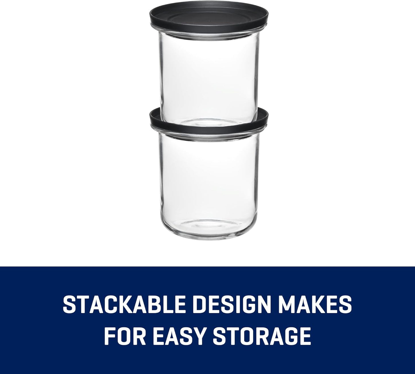 Anchor Hocking 2PK, 3QT Goode Sundry Jar with Lid