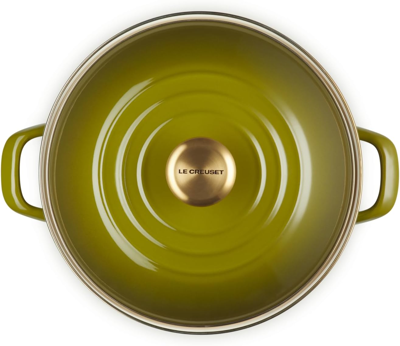 Le Creuset Enamel on Steel Stockpot, 10 qt., Olive