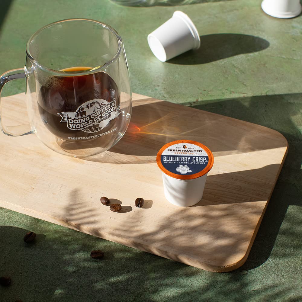 Fresh Roasted Coffee, Fun Flavors, Flavored Coffee Pod Variety Pack, K-Cup Compatible, 48 Count