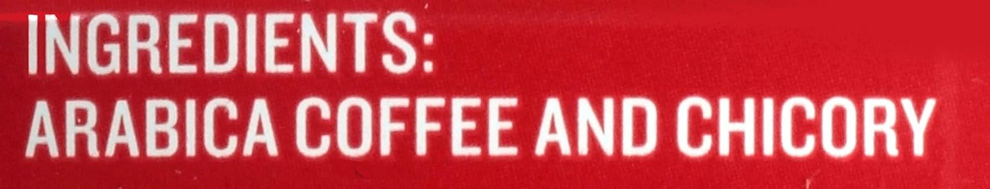 French Market Coffee & Chicory Medium-Dark Roast Ground Coffee, 12oz Can (Pack of 3)