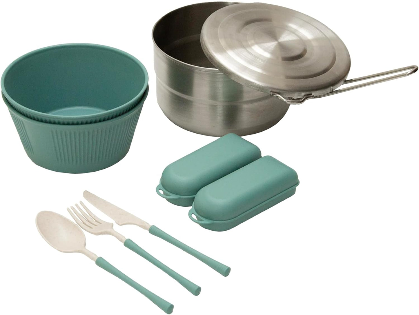 Stansport Stainless Steel Cook Set