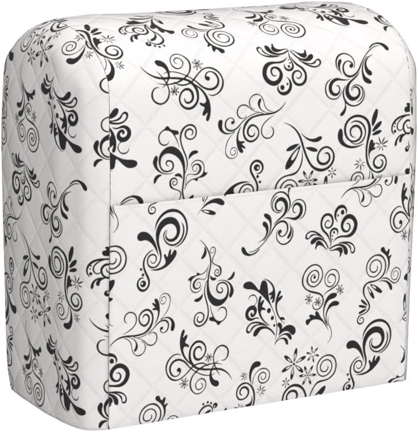 Kitchen Aid Mixer Cover,Kitchen Stand Mixer Cover Compatible With 5-8 Quart Kitchenaid Hamilton Mixers,Kitchen Aid Covers for Stand Mixer With Pockets,Kitchen Aid Mixer Assecories
