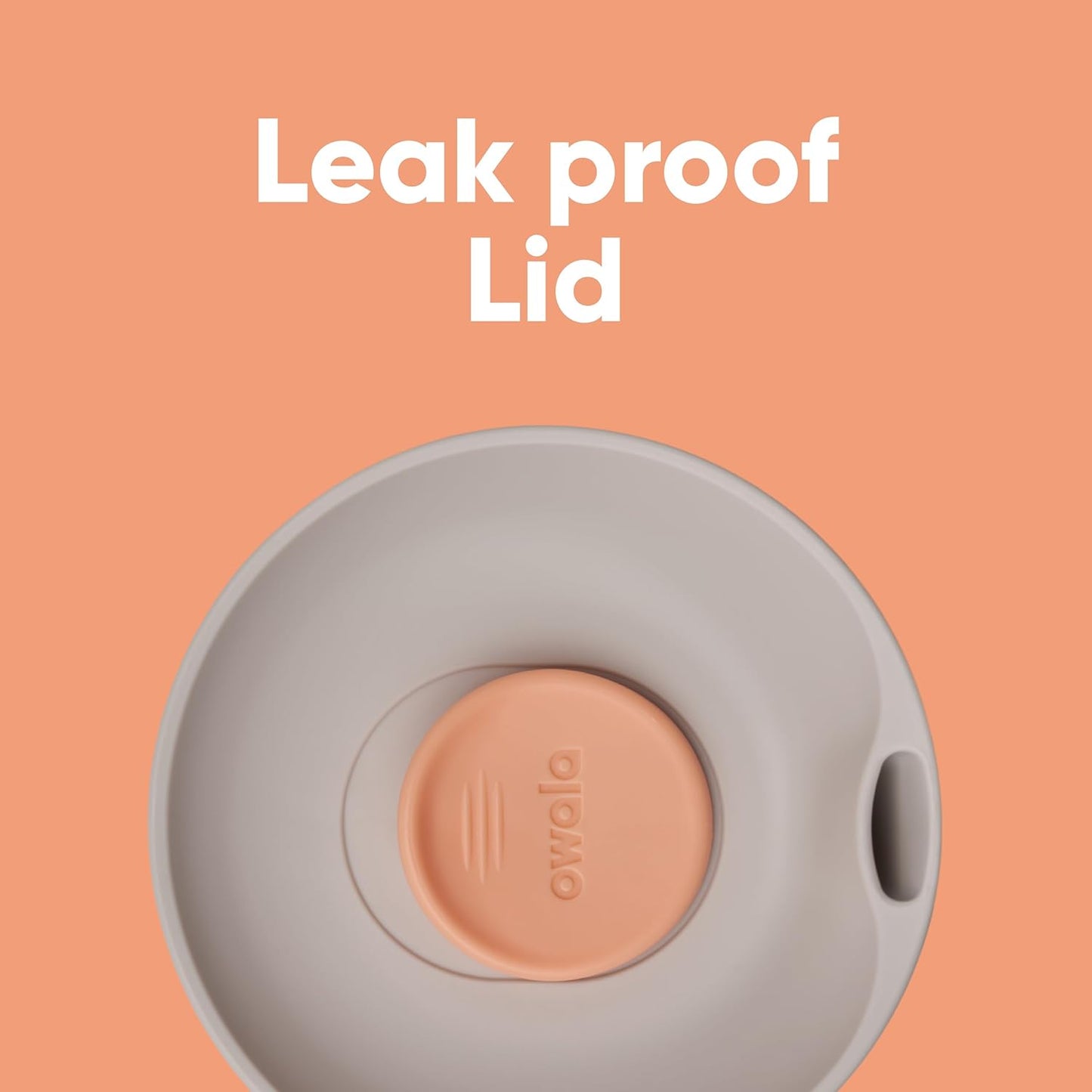 Owala SmoothSip Slider Insulated Stainless Steel Coffee Tumbler, Reusable Iced Cup, Hot Coffee Travel Mug, BPA Free 20 oz, Grey/Blue (Beachy Breeze) (Pack of 8)