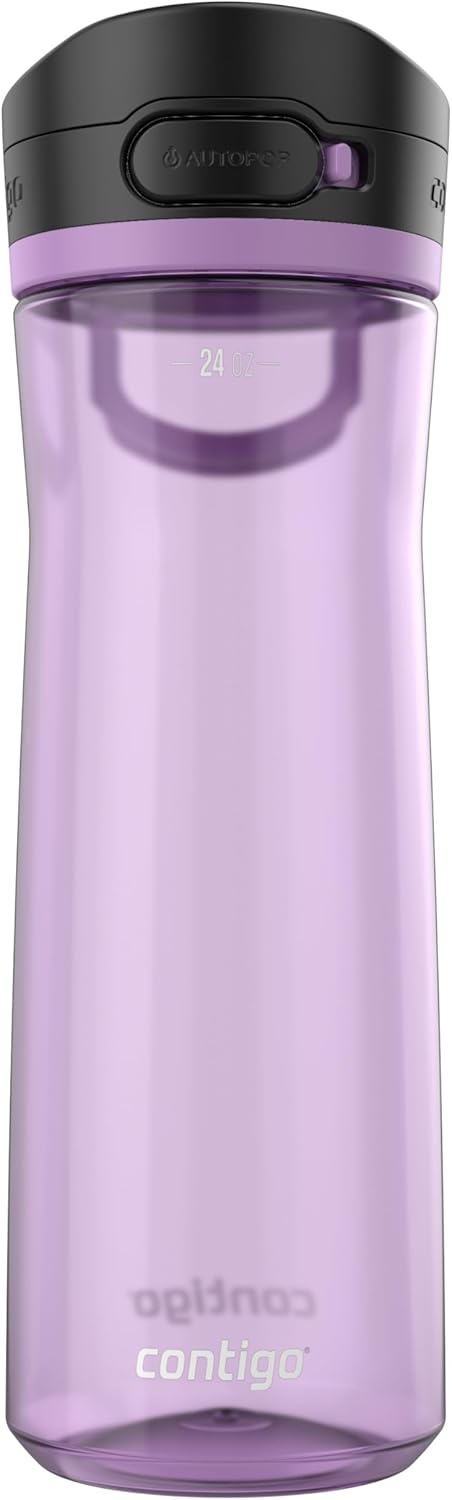 Contigo Jackson Water Bottle, 24 oz, Pansy