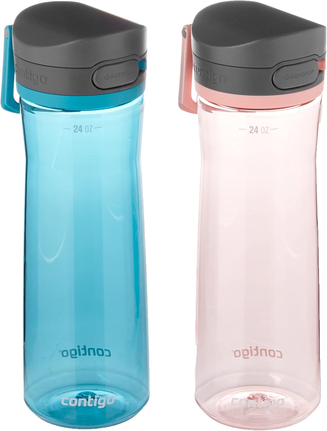 Contigo Jackson 2.0 Tritan Water Bottle with AUTOPOP Lid 24 Oz. 2- Pack