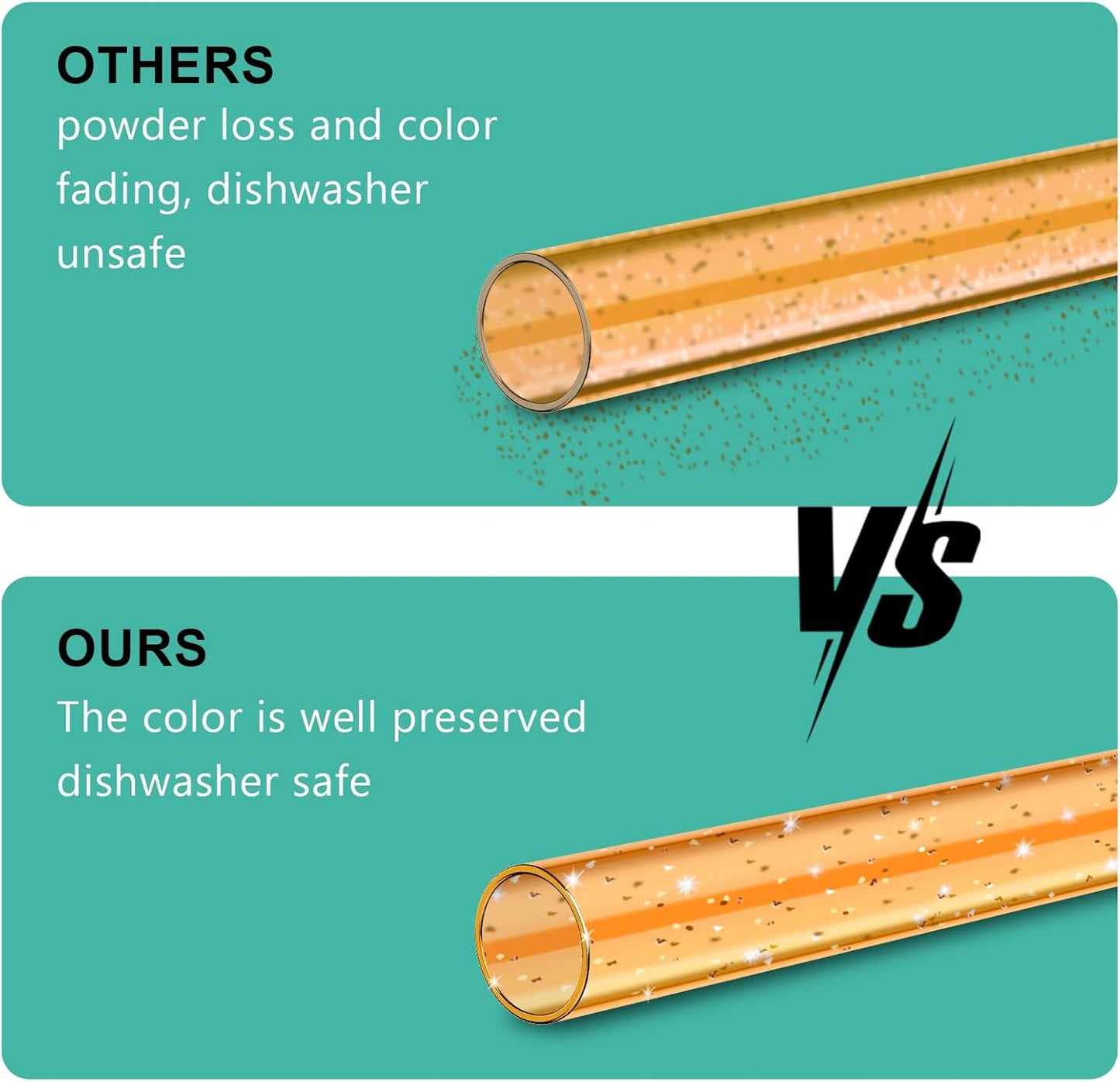 Replacement Straws for Stanley|Owala|Simple Modern 40 oz 30 oz 64 oz Tumbler, Reusable Color Drinking Straws with Cleaning Brush for Stanley Cup Accessorie，BPA Free, Dishwasher Safe