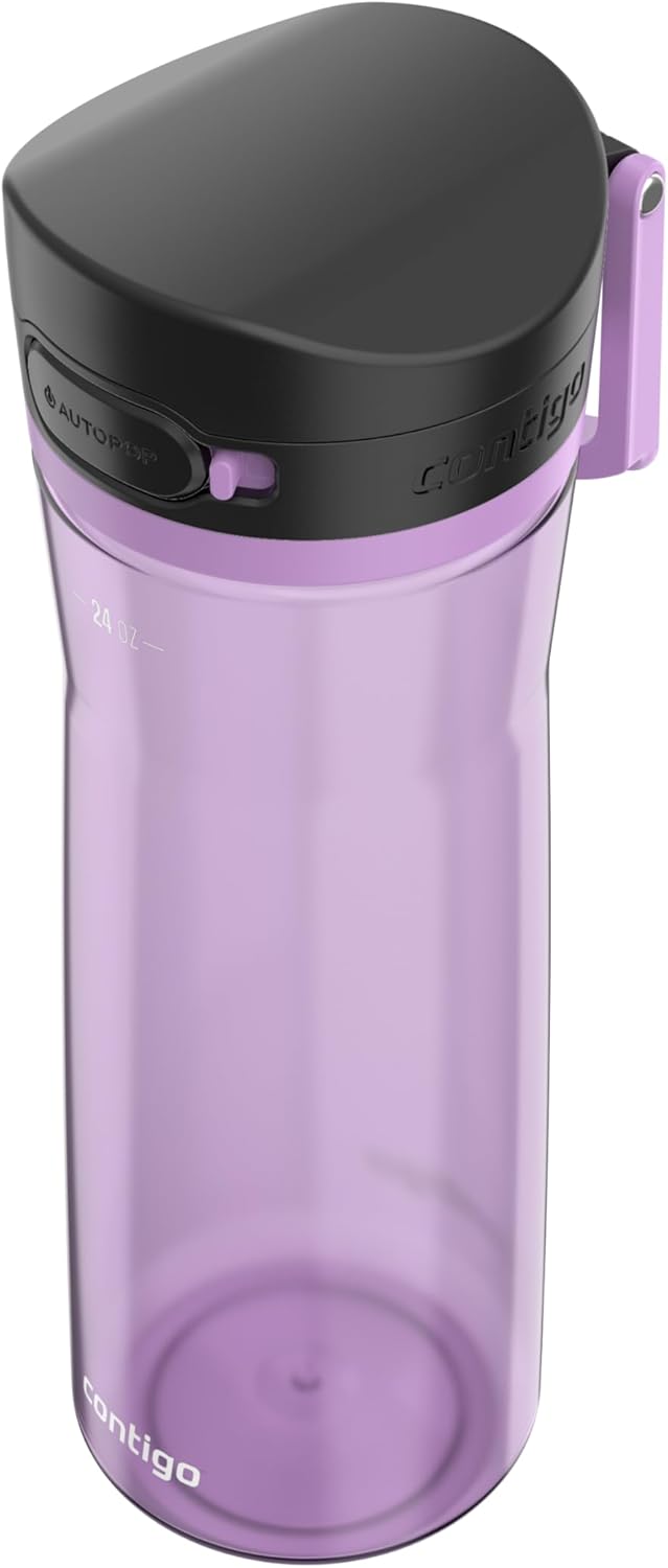 Contigo Jackson Water Bottle, 24 oz, Pansy