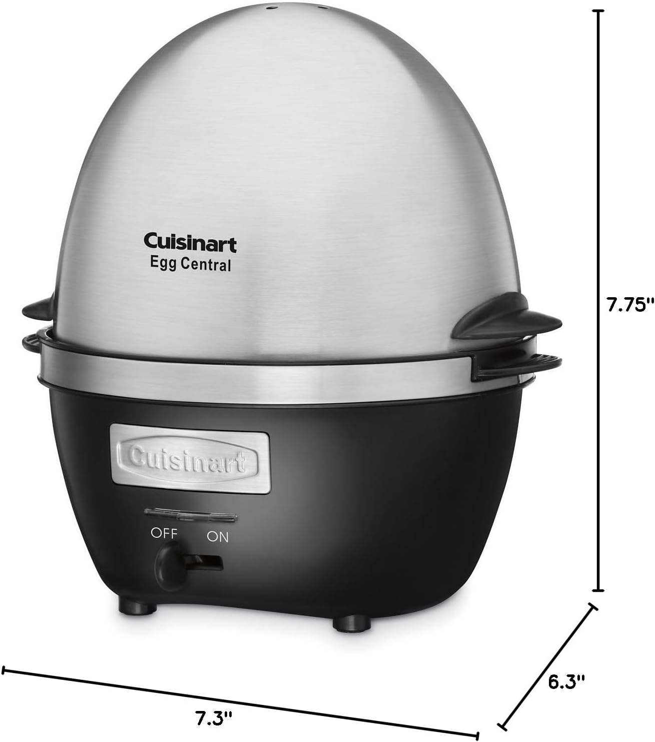 Cuisinart CEC-10 Egg Central Egg Cooker, Brushed Stainless Steel
