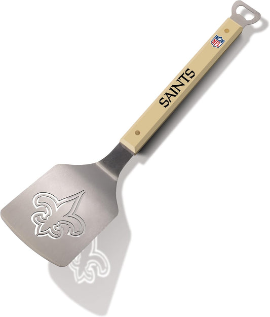 YouTheFan NFL 18" Stainless Steel Sportula (Spatula) with Bottle Opener
