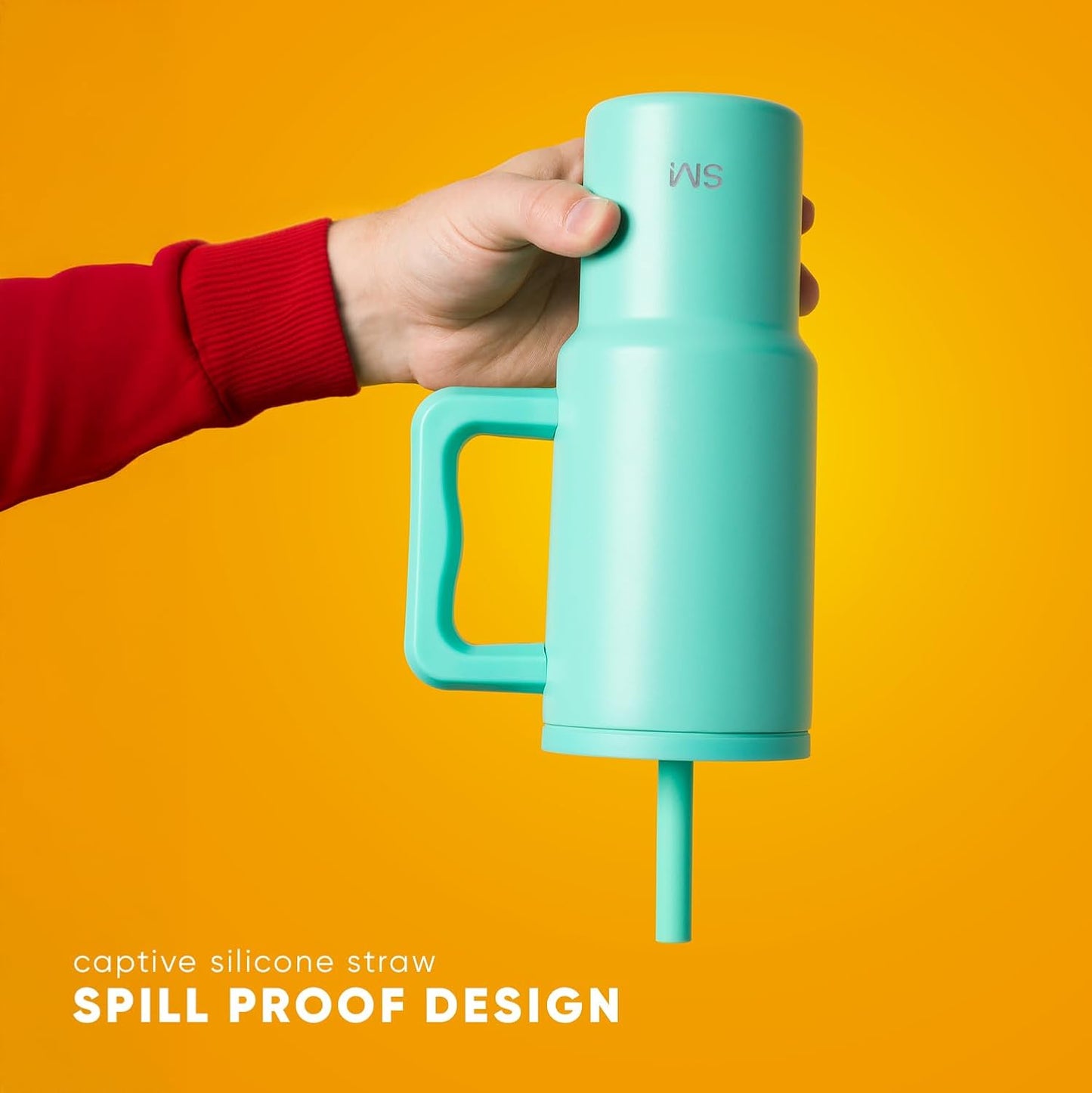 Simple Modern Kids 24 oz Tumbler with Handle and Silicone Straw Lid | Spill Proof and Leak Resistant | Reusable Stainless Steel Bottle | Gift for Kids Boys Girls | Trek Collection | Prism (Pack of 12)